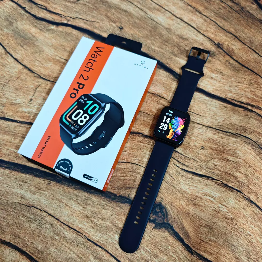 Smartwatch Xiaomi Haylou Watch 2 A Prova Dagua original - Imagem 2