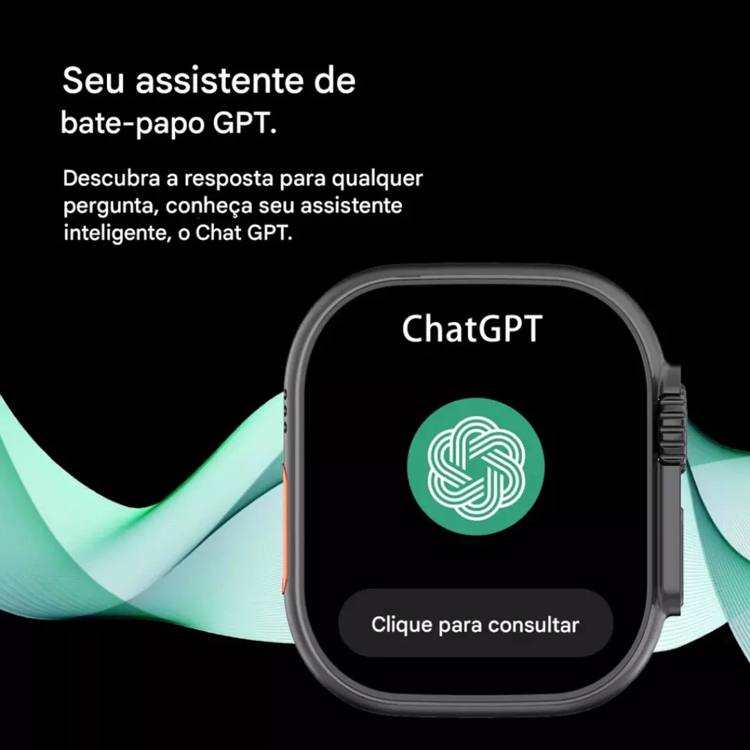 Smartwatch Microwear Ultra 4 Mini 1GB Série 11 Responde Whatsapp - Imagem 9