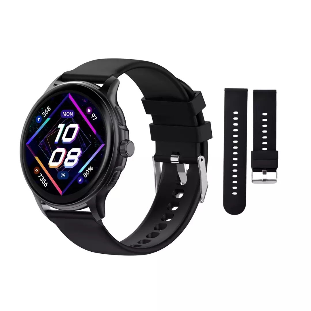 Smartwatch Peje ZW08 A Prova D'água Amoled Pulseira Extra - Imagem 3