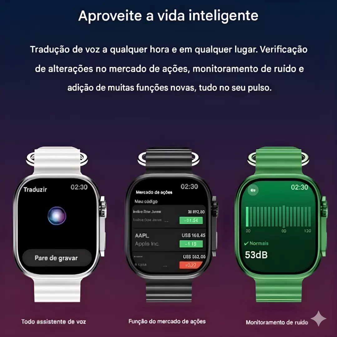 Smartwatch Microwear Ultra 4 Mini 1GB Série 11 Responde Whatsapp - Imagem 5