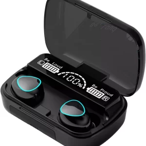 Fone de Ouvido Bluetooth TWS Com POWER BANK