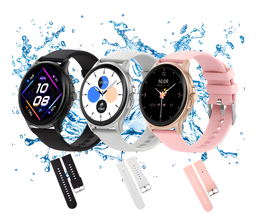 Smartwatch Peje ZW08 A Prova D'água Amoled Pulseira Extra