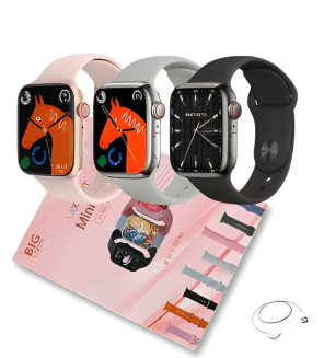 Smartwatch LaxasFit Mini 10 41mm 8 Pulseira Serie 10 Lançamento