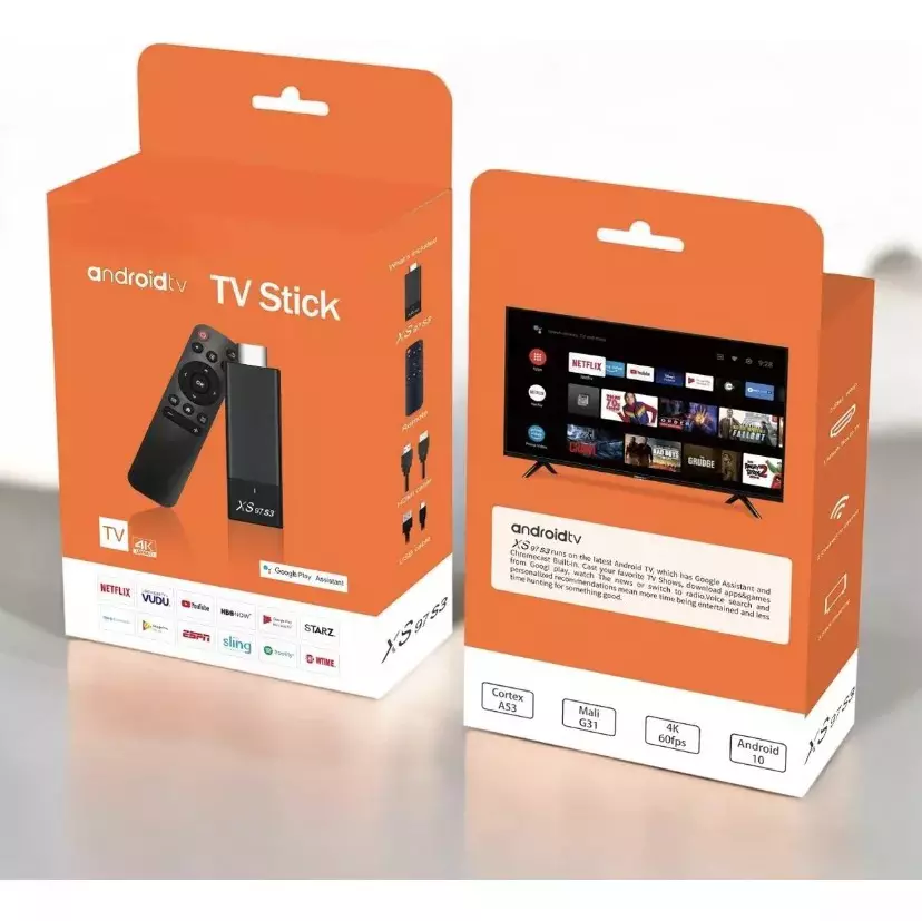 Android Tv Stick 4K Full HD Wi-fi Hdmi Clone - Imagem 4