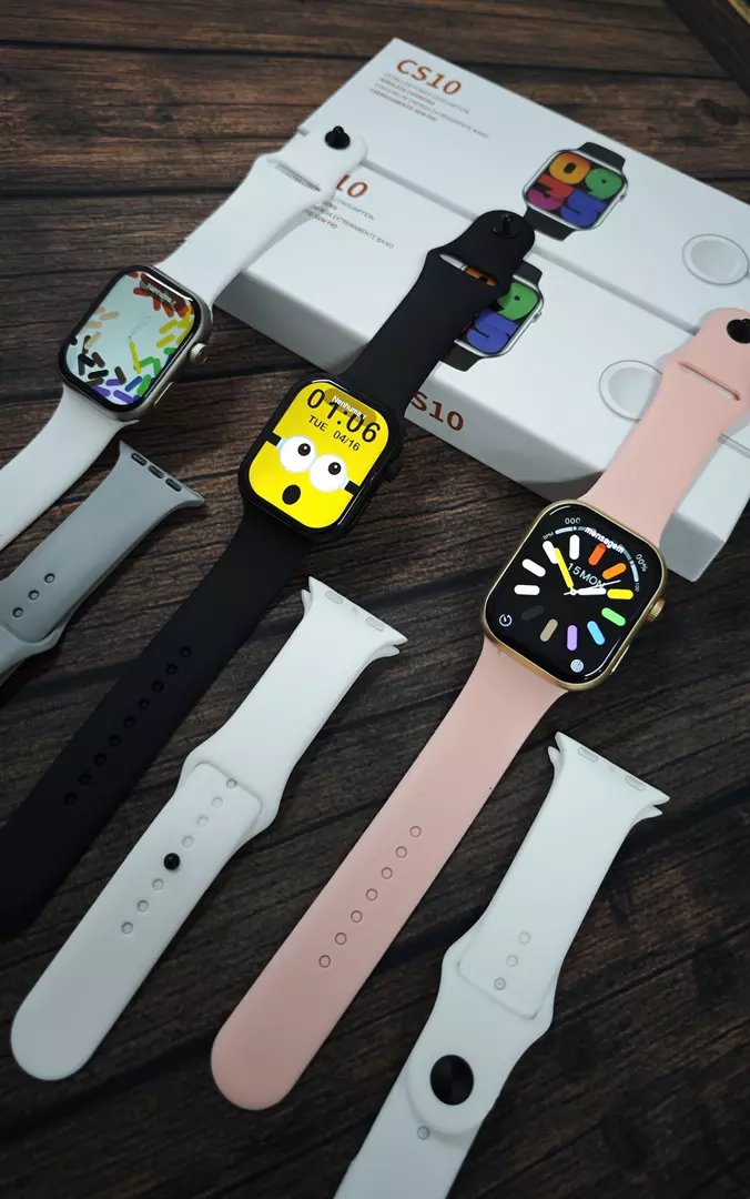 Smartwatch CS10 47mm Serie 10 NFC Jogos Pulseira Extra Lançamento - Imagem 4