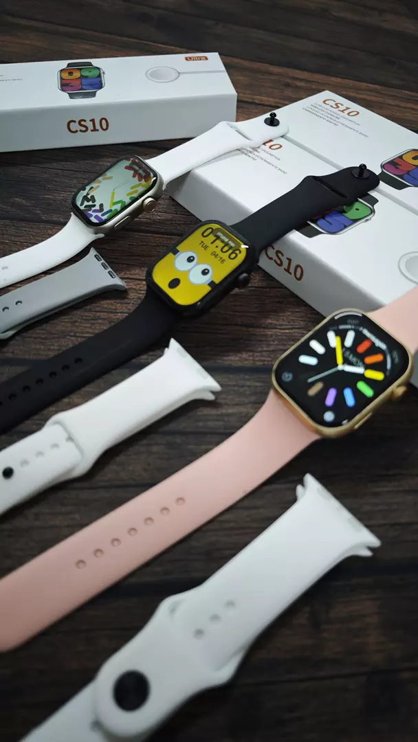 Smartwatch CS10 47mm Serie 10 NFC Jogos Pulseira Extra Lançamento - Imagem 5