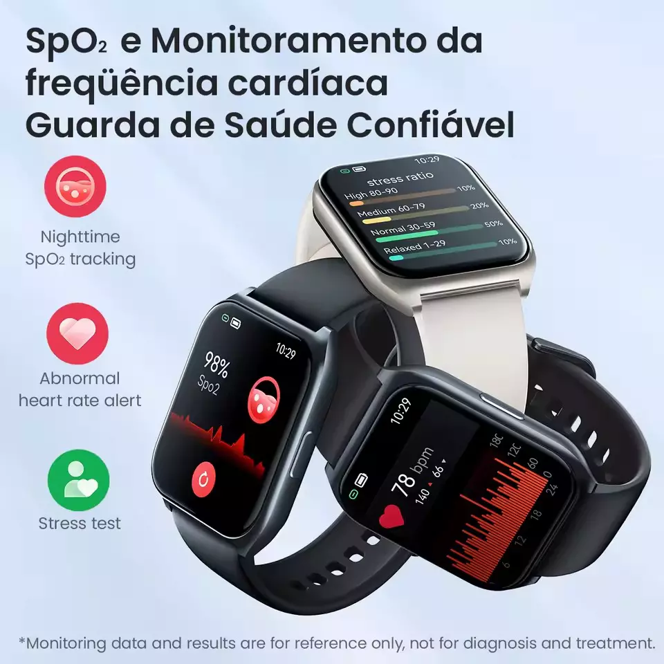 Smartwatch Xiaomi Haylou Watch 2 A Prova Dagua original - Imagem 9